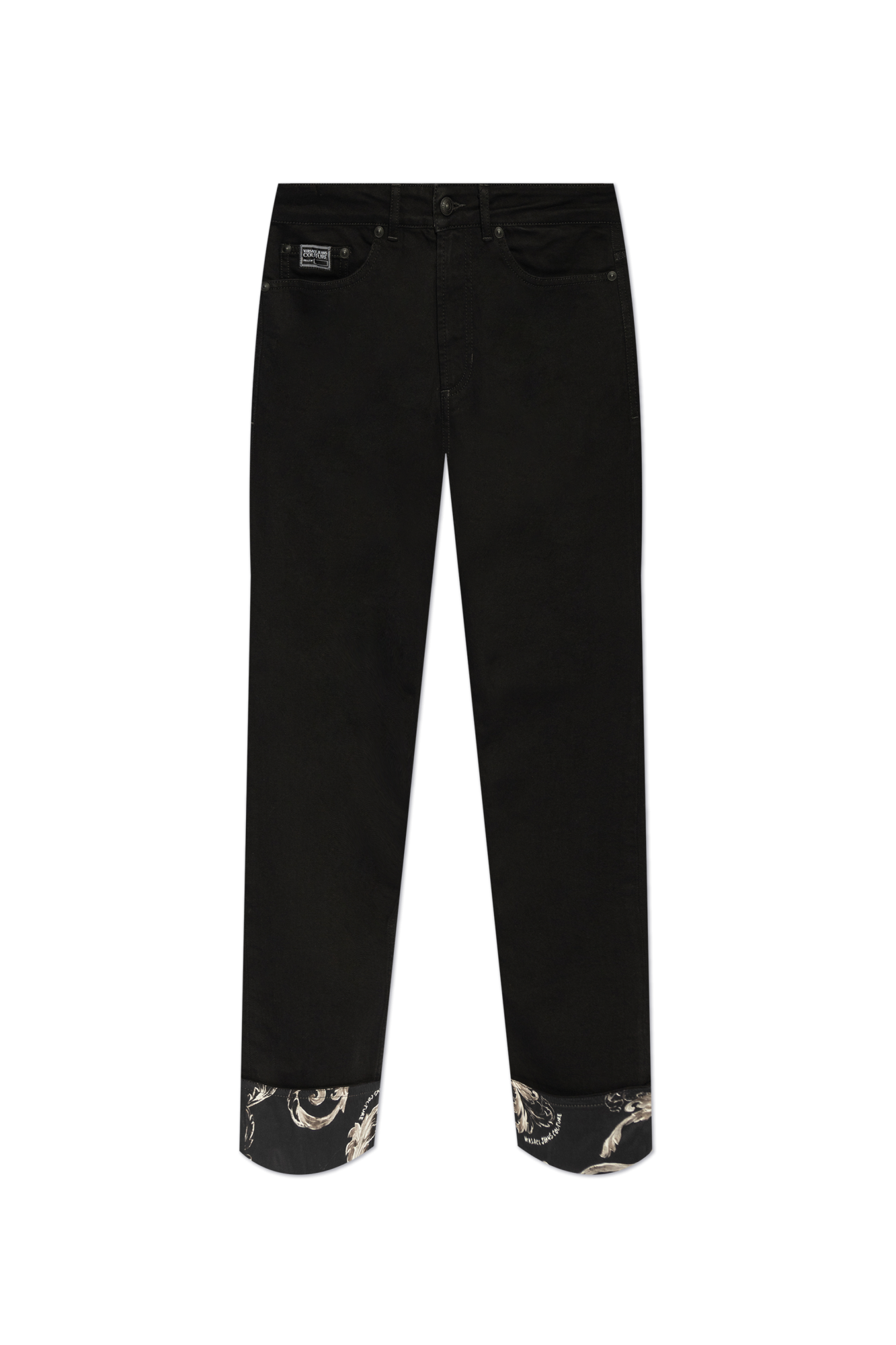 Versace Jeans Couture Jeans with Barocco print on pockets